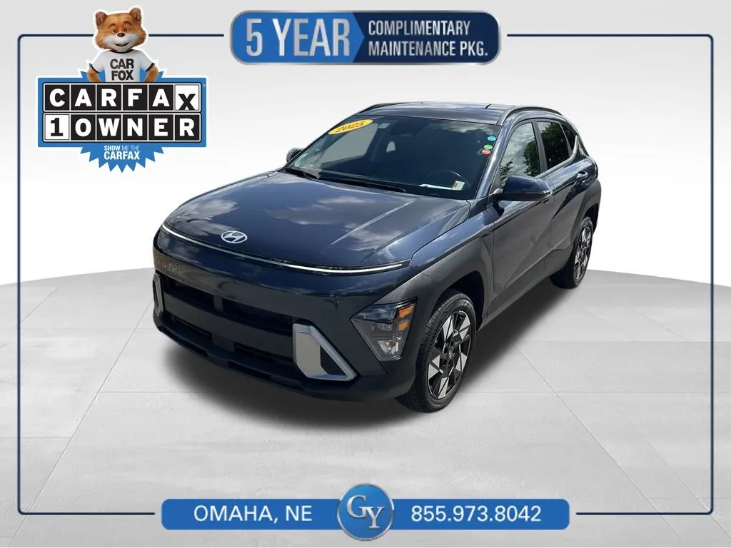 Blue 2025 Hyundai Kona SEL for sale in Omaha, NE