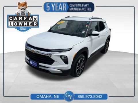 White 2025 Chevrolet TrailBlazer LT for sale in Omaha, NE