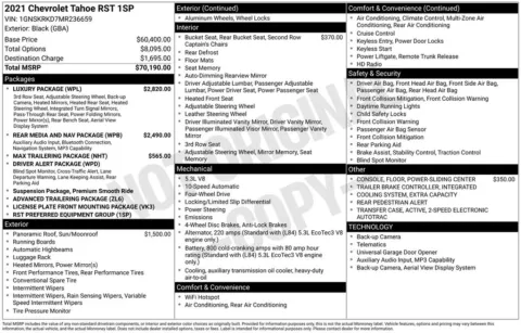 Photos of 2021 Chevrolet Tahoe RST for sale in Omaha, NE at Gregg Young Chevrolet of Omaha