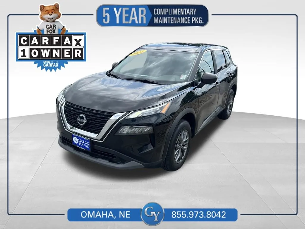 Black 2023 Nissan Rogue S for sale in Omaha, NE