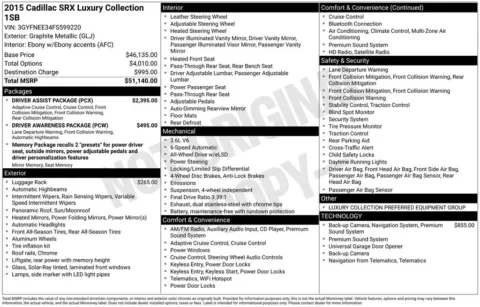 Photos of 2015 Cadillac SRX Luxury for sale in Omaha, NE at Gregg Young Chevrolet of Omaha