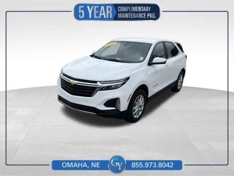 White 2023 Chevrolet Equinox LT for sale in Omaha, NE