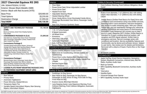Photos of 2027 Chevrolet Equinox RS for sale in Omaha, NE at Gregg Young Chevrolet of Omaha