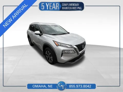 Silver 2022 Nissan Rogue SV for sale in Omaha, NE