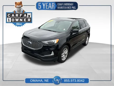 Black 2023 Ford Edge SEL for sale in Omaha, NE