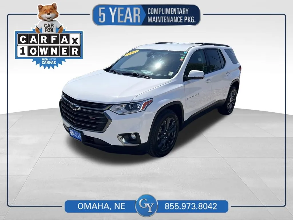 White 2020 Chevrolet Traverse RS for sale in Omaha, NE