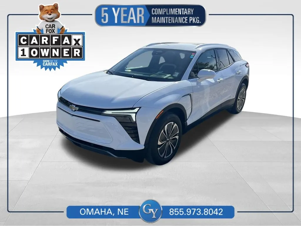White 2024 Chevrolet Blazer EV LT for sale in Omaha, NE