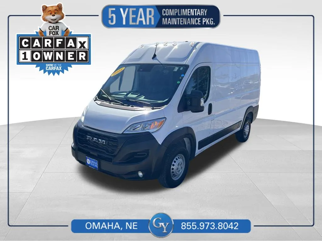 White 2025 Ram ProMaster 2500 High Roof for sale in Omaha, NE