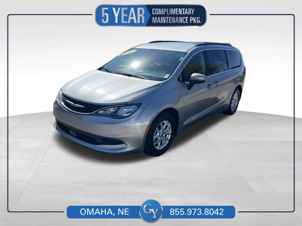 Silver 2021 Chrysler Voyager LXI for sale in Omaha, NE