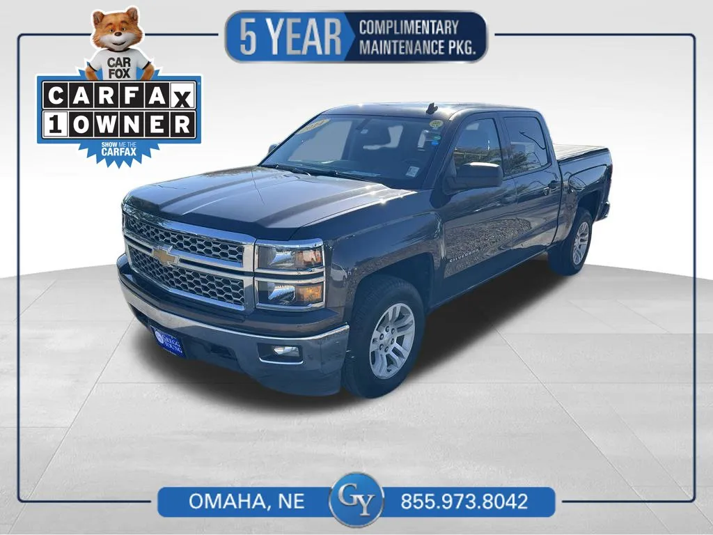 Gray 2014 Chevrolet Silverado 1500 LT for sale in Omaha, NE