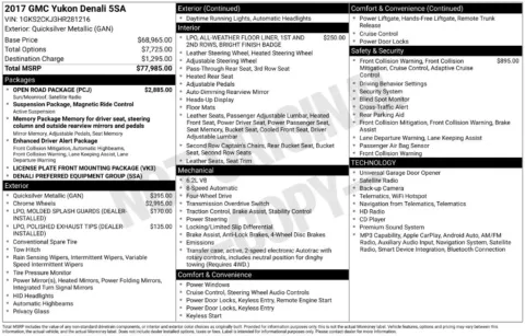 Photos of 2017 GMC Yukon Denali for sale in Omaha, NE at Gregg Young Chevrolet of Omaha