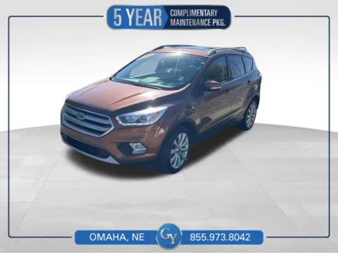 Red 2017 Ford Escape Titanium for sale in Omaha, NE