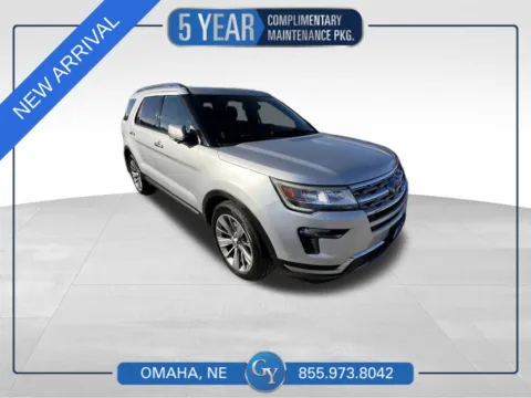 Silver 2018 Ford Explorer Limited for sale in Omaha, NE