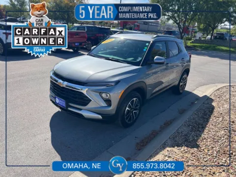 Gray 2025 Chevrolet TrailBlazer LT for sale in Omaha, NE