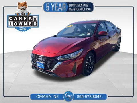 Red 2024 Nissan Sentra SV for sale in Omaha, NE