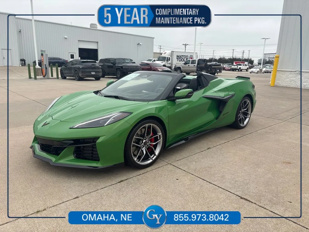 Green 2026 Chevrolet Corvette Z06 for sale in Omaha, NE
