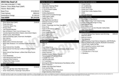 Photos of 2022 Kia Soul LX for sale in Omaha, NE at Gregg Young Chevrolet of Omaha