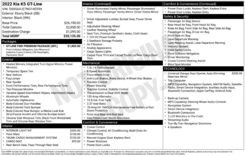 Photos of 2022 Kia K5 GT-Line for sale in Omaha, NE at Gregg Young Chevrolet of Omaha
