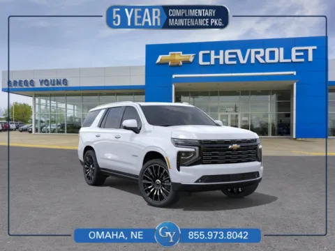 White 2026 Chevrolet Tahoe High Country for sale in Omaha, NE