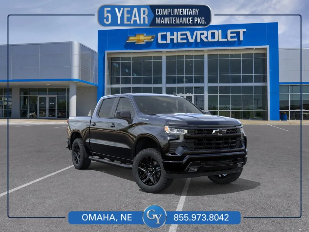 Black 2026 Chevrolet Silverado 1500 RST for sale in Omaha, NE