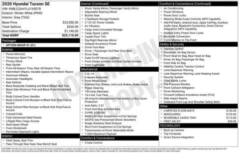 Photos of 2020 Hyundai Tucson SE for sale in Omaha, NE at Gregg Young Chevrolet - Omaha