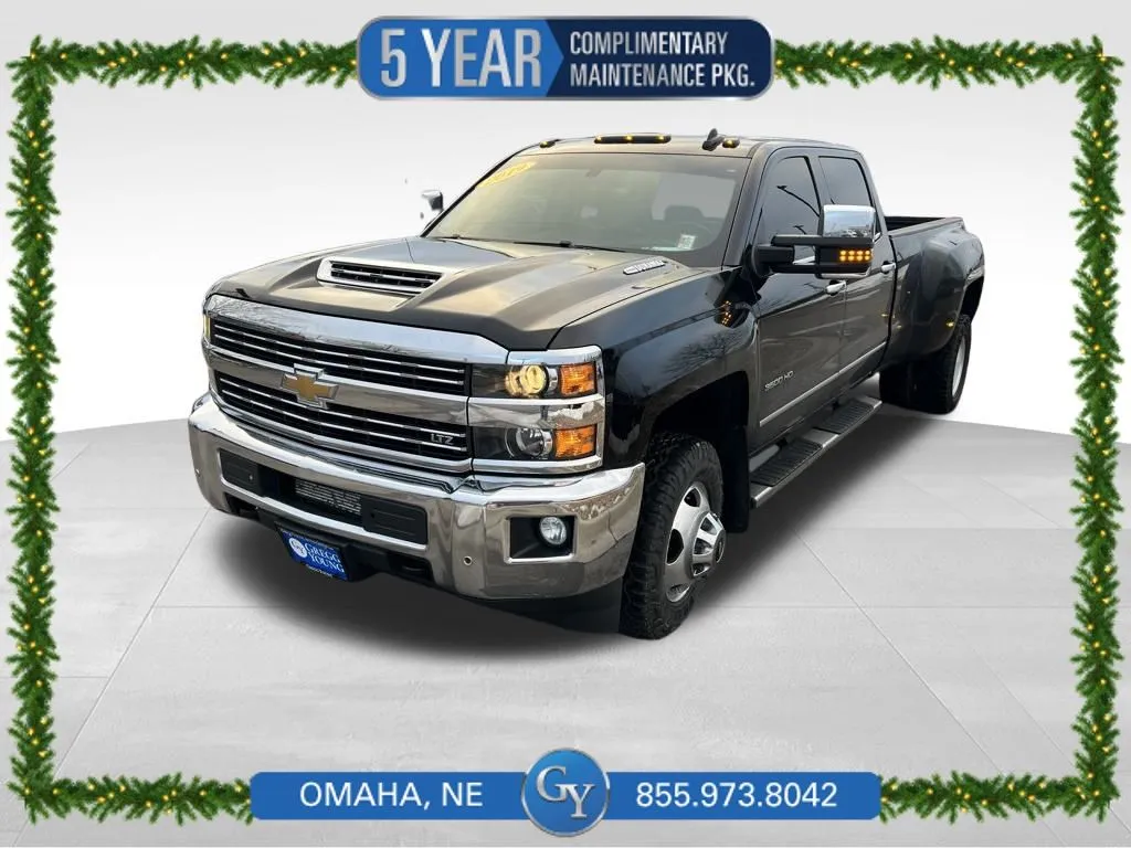 Black 2019 Chevrolet Silverado 3500HD LTZ for sale in Omaha, NE