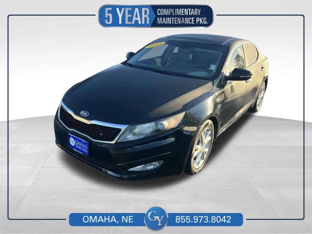 Black 2013 Kia Optima EX for sale in Omaha, NE