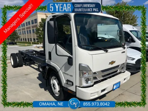 White 2024 Chevrolet 4500 HG LCF Gas for sale in Omaha, NE