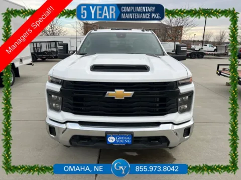 White 2024 Chevrolet Silverado 3500HD Work Truck for sale in Omaha, NE
