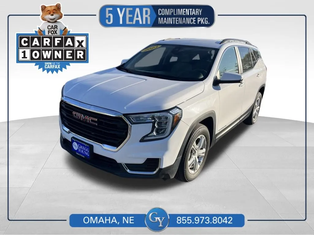 White 2023 GMC Terrain SLE for sale in Omaha, NE