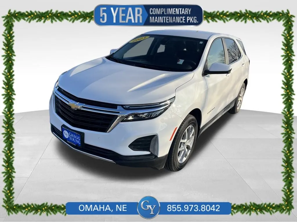 White 2023 Chevrolet Equinox LT for sale in Omaha, NE