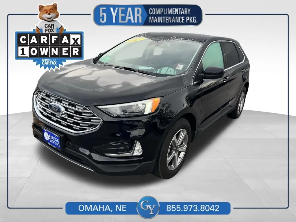 Black 2022 Ford Edge SEL for sale in Omaha, NE