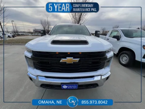 White 2025 Chevrolet Silverado 2500HD Work Truck for sale in Omaha, NE