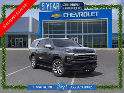 Gray 2025 Chevrolet Tahoe Premier for sale in Omaha, NE