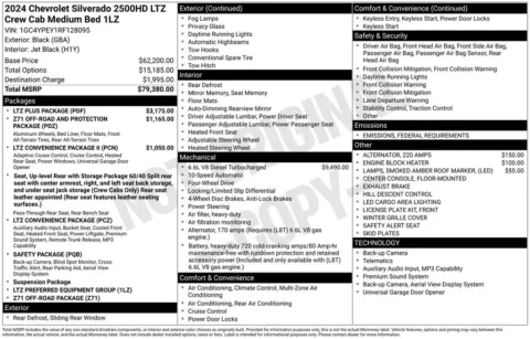 Photos of 2024 Chevrolet Silverado 2500HD LTZ for sale in Omaha, NE at Gregg Young Chevrolet - Omaha