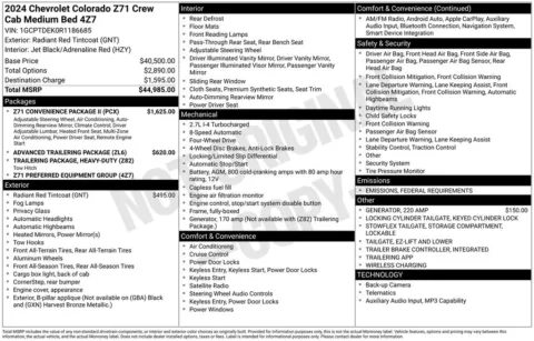 Photos of 2024 Chevrolet Colorado Z71 for sale in Omaha, NE at Gregg Young Chevrolet - Omaha