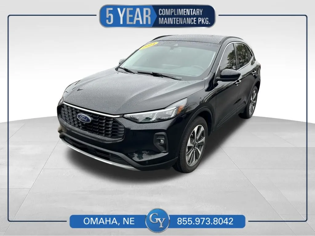 Black 2024 Ford Escape Platinum for sale in Omaha, NE