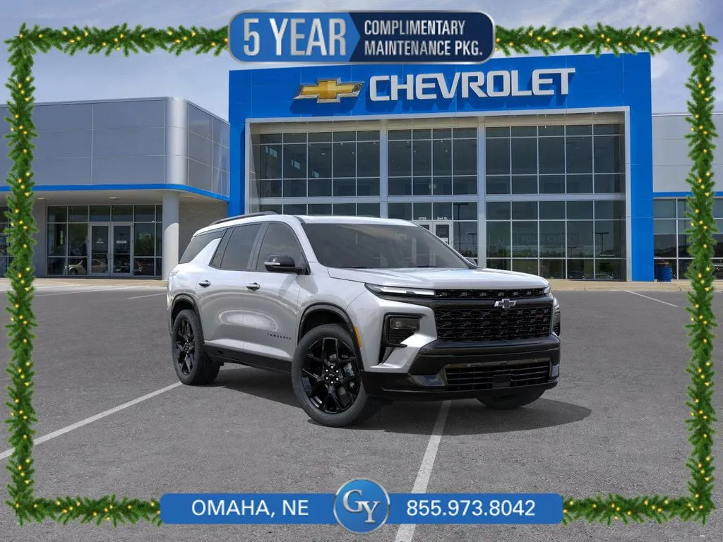 Gray 2026 Chevrolet Traverse RS for sale in Omaha, NE