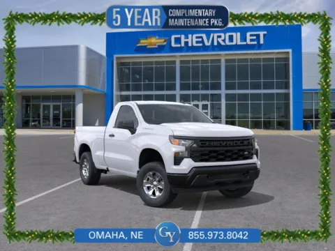 White 2026 Chevrolet Silverado 1500 WT for sale in Omaha, NE