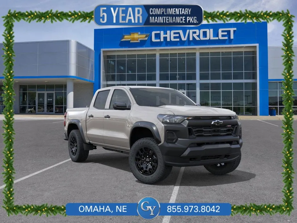 White 2026 Chevrolet Colorado Trail Boss for sale in Omaha, NE