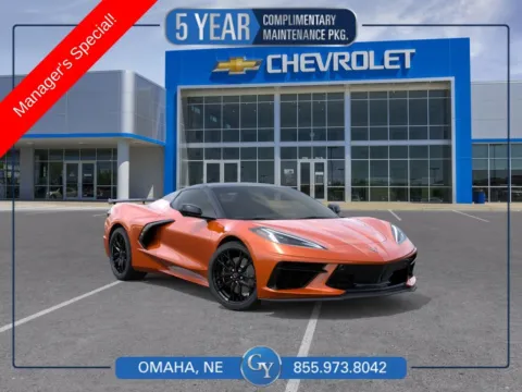Orange 2026 Chevrolet Corvette Stingray for sale in Omaha, NE