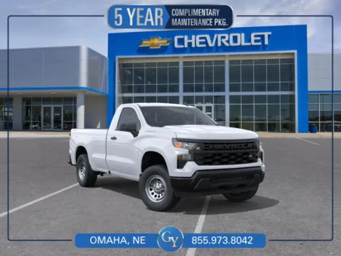 White 2026 Chevrolet Silverado 1500 Work Truck for sale in Omaha, NE