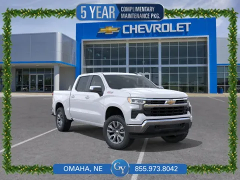 White 2026 Chevrolet Silverado 1500 LT for sale in Omaha, NE