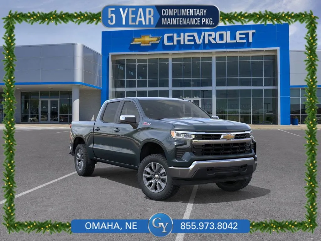 Gray 2026 Chevrolet Silverado 1500 LT for sale in Omaha, NE