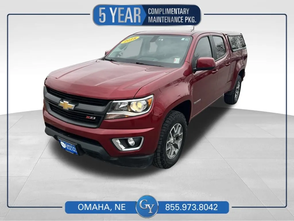 Red 2018 Chevrolet Colorado Z71 for sale in Omaha, NE