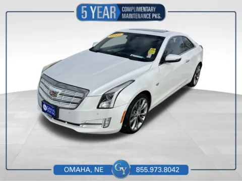 White 2017 Cadillac ATS 2.0L Turbo Luxury for sale in Omaha, NE