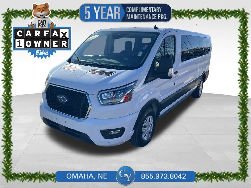 White 2023 Ford Transit-350 XLT for sale in Omaha, NE