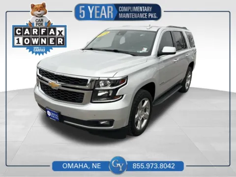 Silver 2019 Chevrolet Tahoe LT for sale in Omaha, NE