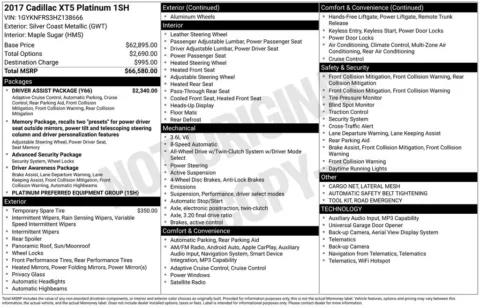 Photos of 2017 Cadillac XT5 Platinum for sale in Omaha, NE at Gregg Young Chevrolet - Omaha