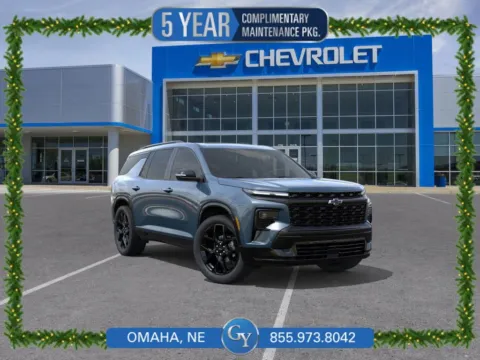 Blue 2026 Chevrolet Traverse RS for sale in Omaha, NE